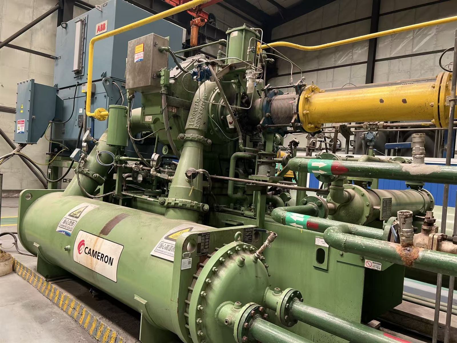 Cameron MSG Gear Box Inspection