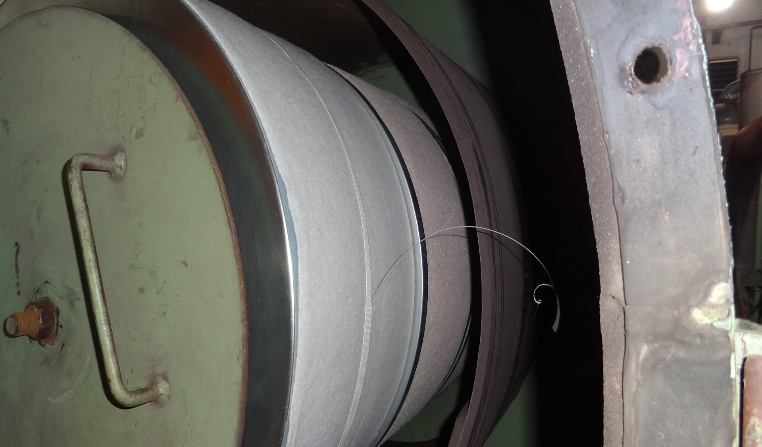 IHI TRE60 new air filter elements installed