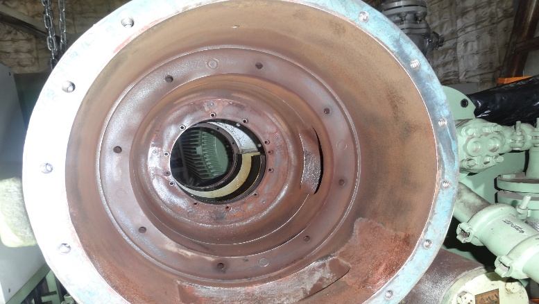 IHI TX-A 2nd-stage volute after grinding