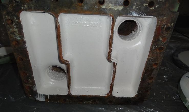 IHI TX-A 1st-stage cooler cover ready for coating