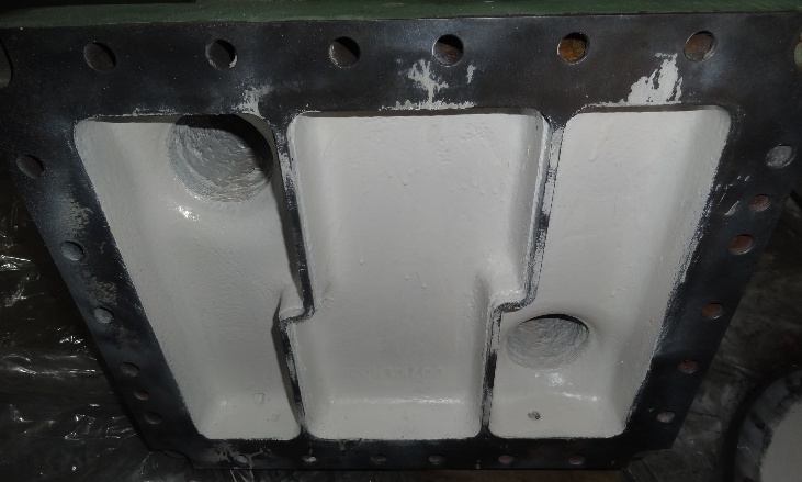 IHI TX-A 2nd-stage cooler cover after coating
