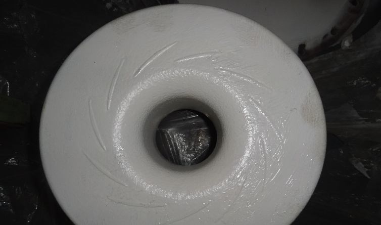 IHI TX-A 1st-stage inlet scroll after coating