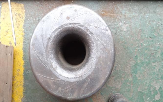 IHI TRA350KW 3rd stage diffuser after grinding