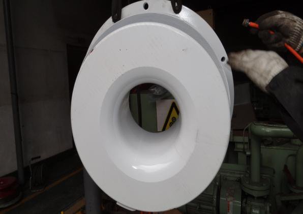 IHI TRA350KW new 1st stage inlet scroll supplied for the overhaul