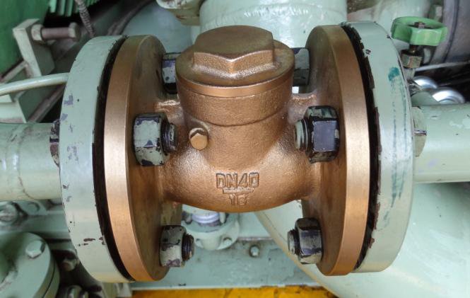 IHI TRA350KW new auxiliary oil pump check valve