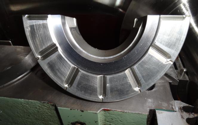 IHI TRA350KW bull gear bearing thrust face, motor side, in good condition