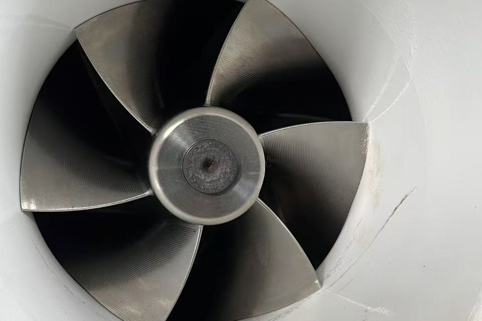 IHI TRA350KW new first-stage impeller, centrifugal compressor spare part supplied for the overhaul