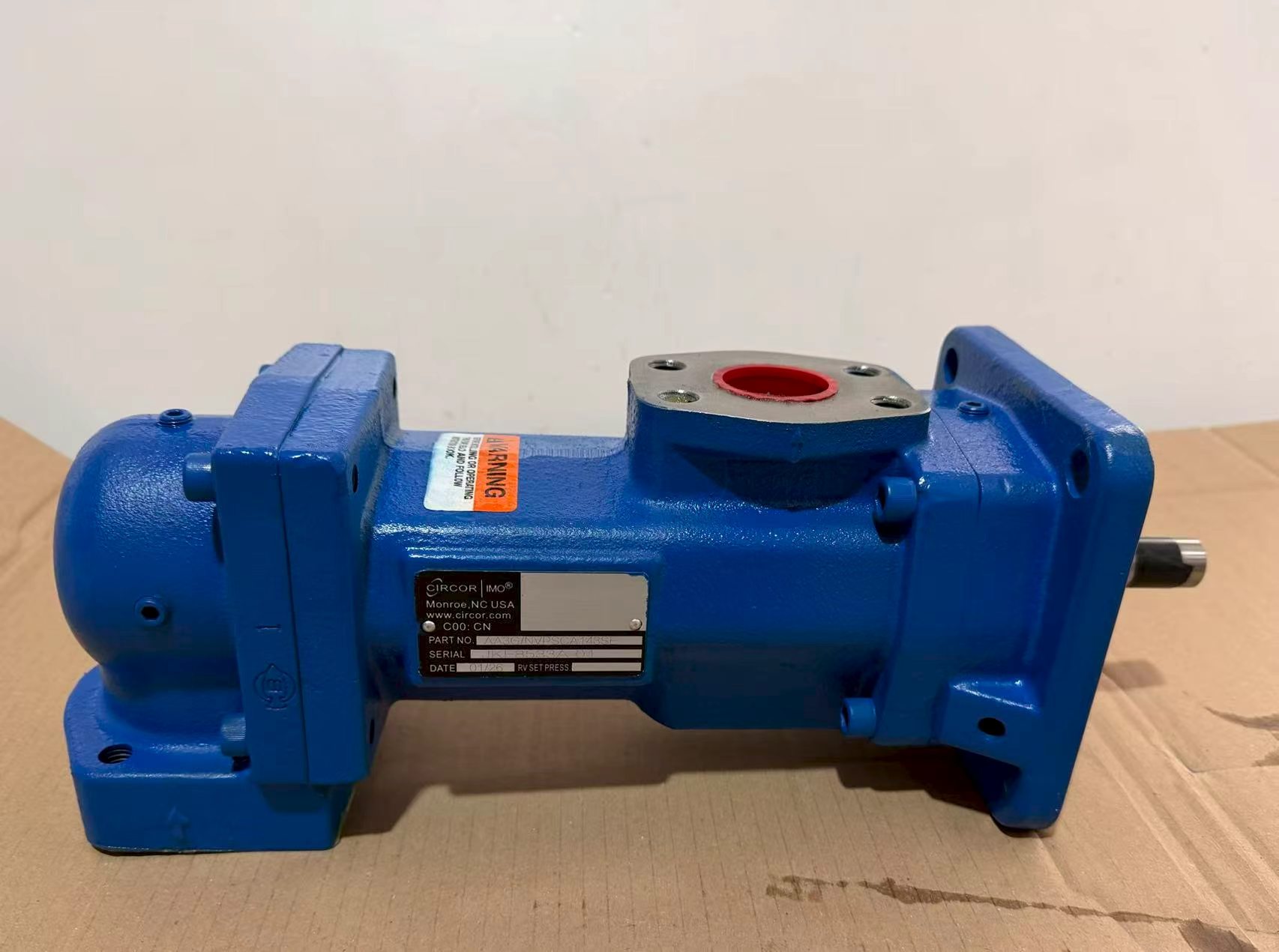 Main oil pump for centrifugal compressor supplied by Turbomax